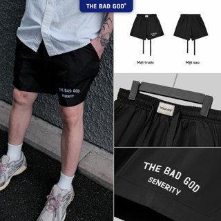 Quần Shot Đùi Nam Nữ The Bad God Alpha Drift Chất Gió Mềm In Lụa Local Brand