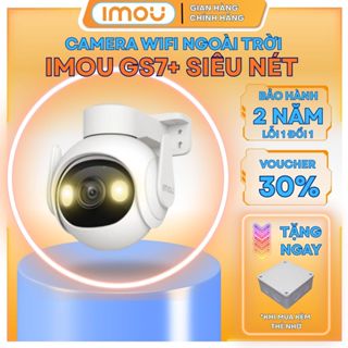 Camera Wifi IMOU Ngoài trời Màu ban đêm, Xoay 360 độ, CRUISE-2, GS7 , 2MP 4MP S41FP S21FP Chính Hãng