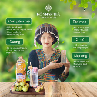 Giấm Táo Mèo Hữu Cơ, Giấm Táo mèo mật ong đặc sản Phình Hồ Trạm Tấu Yên Bái