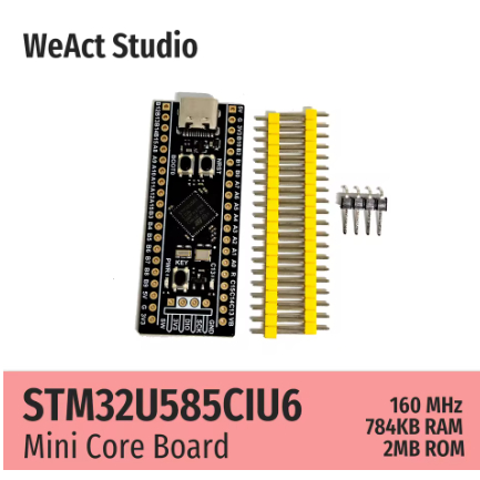WeAct Kit phát triển chip STM32U585CIU6 chính hãng