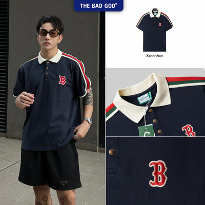 Áo Polo Nam Nữ The Bad God Gentry Áo Local Brand Unisex Logo Thêu