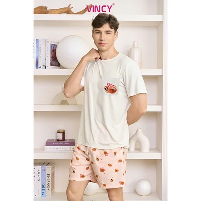 MST01S5T01-BỘ SHORT THUN NAM VỚI THIẾT KẾ CỔ TRÒN ĐƠN GIẢN MANG LẠI SỰ NĂNG ĐỘNG VÀ THOẢI MÁI