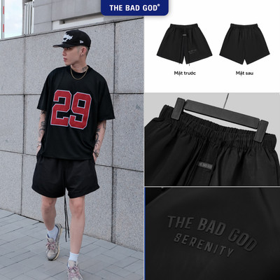 Quần Short Đùi Nam Nữ The Bad God Serenity Echo Gió Mềm In Silicon Local Brand