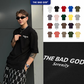 Áo Thun Cổ Tròn Nam Nữ The Bad God Serenity Áo Phông Local Brand Form Boxy