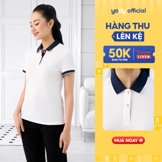 [Đồng giá] Áo Polo Nữ YODY Vải Khử Mùi Chống Nắng, Ngăn Tia UV Áo Thun Có Cổ Thoáng Mát APN3700