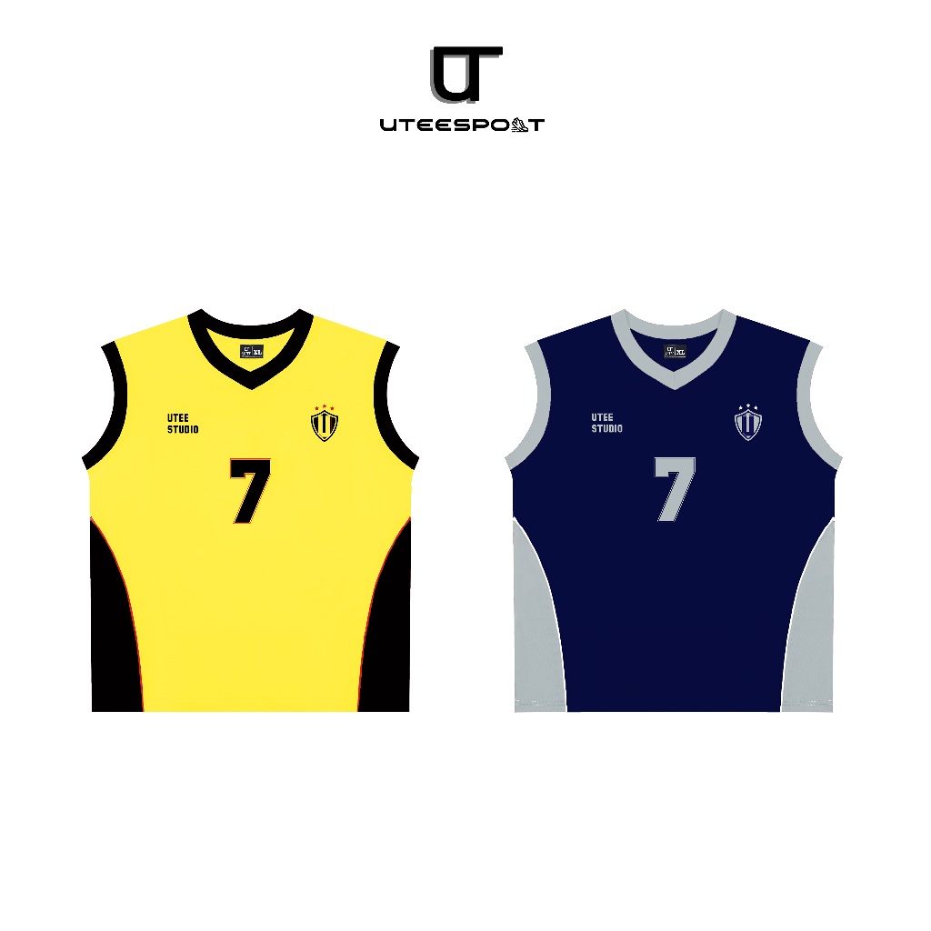 ÁO TANKTOP SỐ 7 THỂ THAO BÓNG RỔ BÓNG ĐÁ UTEESPORT THUN MÈ THOÁNG MÁT UNISEX Nam Sport