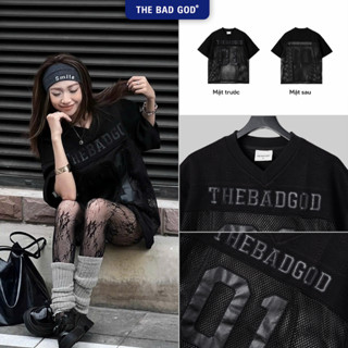Áo Thun Lưới Nam Nữ The Bad God Brian Jersey Local Brand Form Boxy
