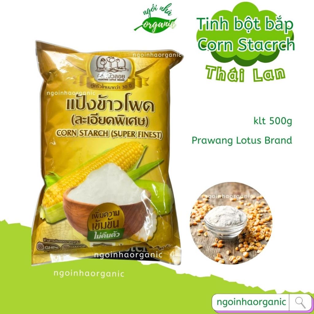 Tinh bột bắp Thái Lan 500g