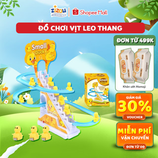 Đồ Chơi Cầu Trượt Vịt Vàng Leo Cầu Thang Có Nhạc & Đèn LED ZIZOU – Combo 3 Vịt, An Toàn, Phát Triển Tư Duy Cho Bé Z24
