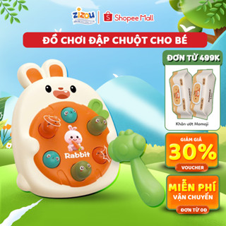 Đồ Chơi Đập Chuột Hình Thỏ/Cua Cho Bé Từ 1 Tuổi – Kích Thích Phản Xạ, Tăng Tư Duy – ZIZOU Z54