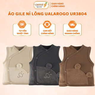 Áo Gile Nỉ Lông Ualarogo UR3804 Cho Bé Từ 0-24M