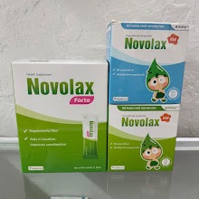 (Chính Hãng) Ống uống giảm táo bón Novocare Novolax Forte bổ sung chất xơ, hỗ trợ nhuận tràng, cải t