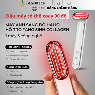 [LIVE] Máy Ánh Sáng Đỏ Giúp Trẻ Hoá Da Halio Red Light Therapy Device 3 in 1 - Chính Hãng - BH 24 tháng