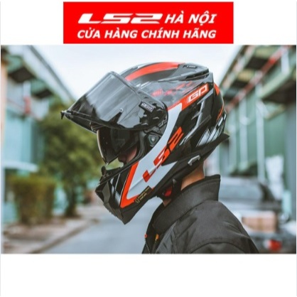 Mũ Bảo Hiểm Fullface Hai Kính LS2 FF327 Challenger chính hãng tại LS2 Store Hà Nội