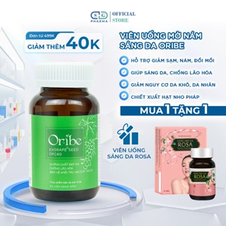 Viên uống Oribe mờ nám sáng da chống lão hóa hỗ trợ chống nắng Hộp 30 viên