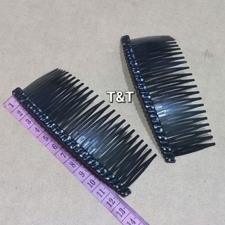 Combo 5 cái Lược cài tóc tóc đính hạt (Mã 00: 12cm)