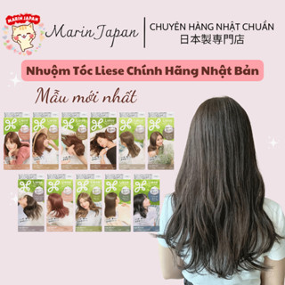   Mẫu Mới Nhất  Thuốc nhuộm tóc tạo bọt Liese Nhật Bản – Dễ dùng tại nhà lên màu chuẩn bền đẹp – Hàng nội địa Nhật 