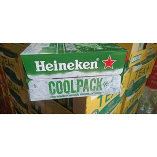 Thùng 24 Lon Bia Heineken Coolpack xanh 250ml