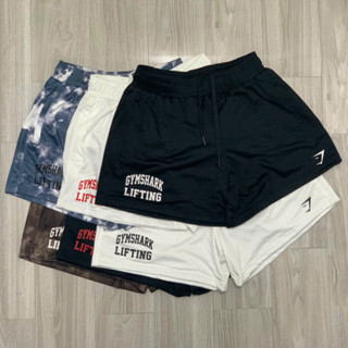 Quần Short Tập Gym Nam Gymshark Jersey lifting mè lưới 2 lớp tháng mát