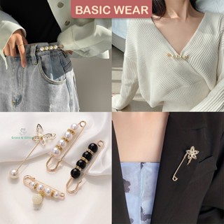  Set 4 Ghim Cài Cố Định Quần Áo Đính Hạt Ghim Cài Quần Áo 