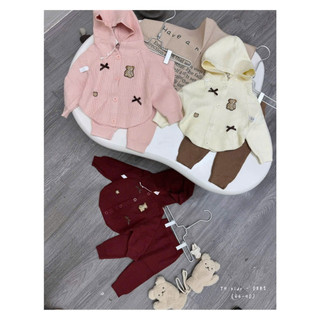 Bộ len ếch siêu kute cho bé