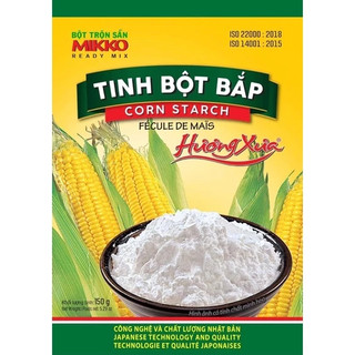 Tinh bột bắp / bột ngô MIKKO -  túi 150gr Tinh Bột Bắp Làm Bánh, Nấu Súp, Làm Sốt, Tạo Sánh