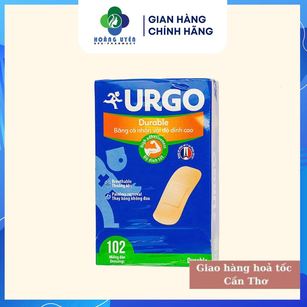 Băng cá nhân Urgo Durable / Transparent