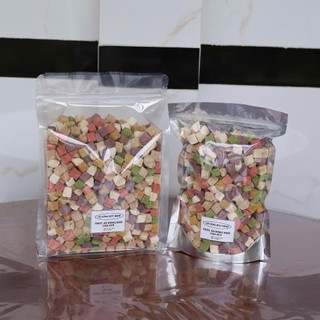  Gà viên loại 1 mix gà rau củ quả 6 loại sấy đông khô cho chó mèo thêm gà viên thêm ngon bổ dưỡng 