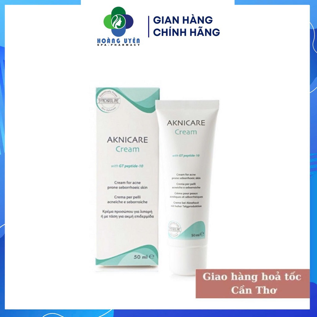 Kem Kiểm Soát Nhờn & Giữ Ẩm Cho Da Mụn – Aknicare Cream – 50ml