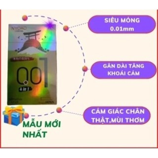 Bao cao su NYOKO siêu mỏng ( Hộp 12c)