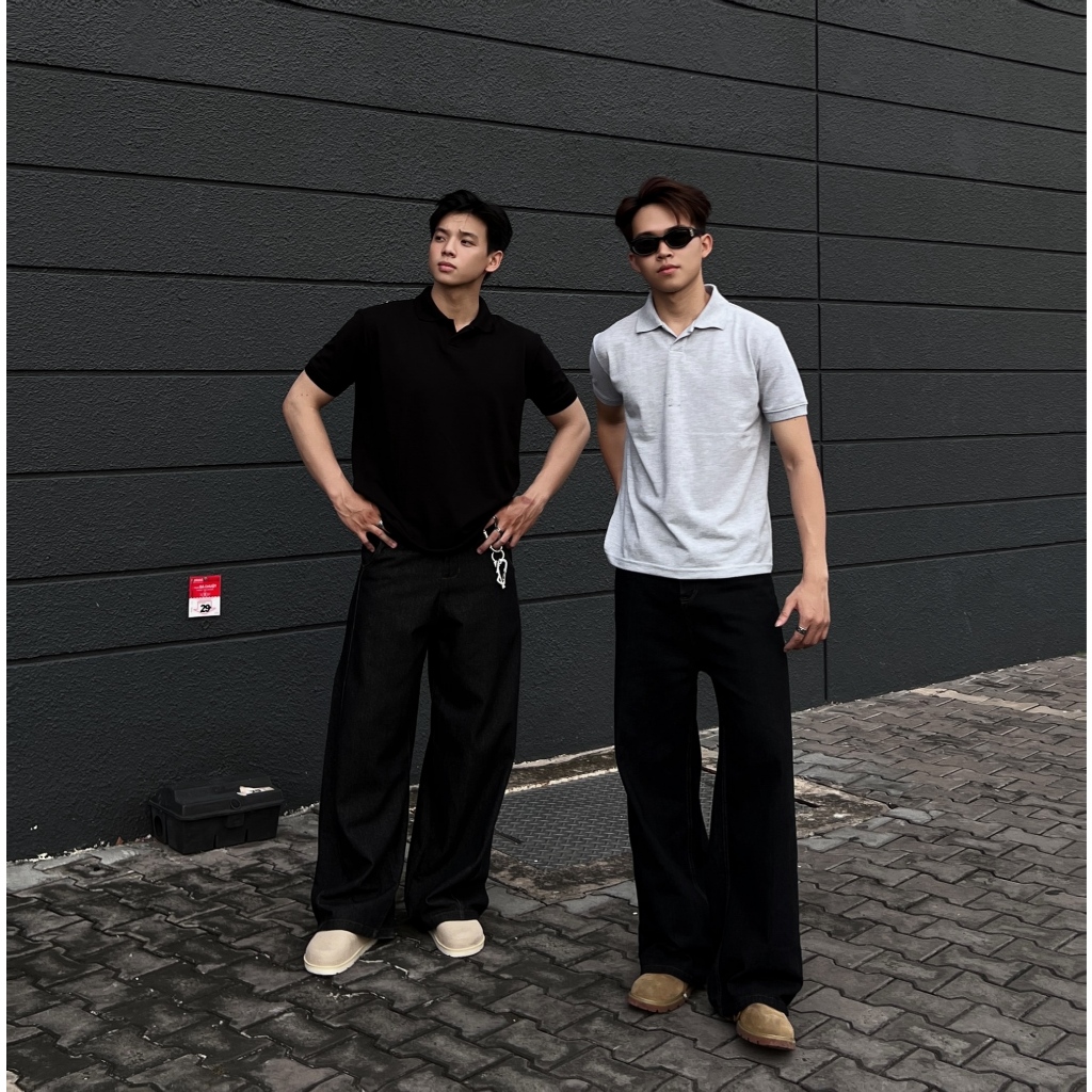 Áo Thun POLO NOWHERE Form Relaxfit Tôn dáng Không ôm body Vải Thun Cá mập Cao…