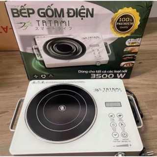 (có bảo hành)BẾP HỒNG NGOẠI CAO CẤP TATAMI (PREMIUM) CẢM ỨNG ĐA CHỨNG NĂNG CÔNG SUẤT 3500W MẶT KÍNH CƯỜNG LỰC