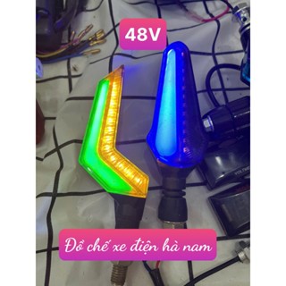 Xi Nhan L21 điện 48v cho xe 133, xe đạp điện, sáng demi, led audi, nhiều màu, loại đẹp