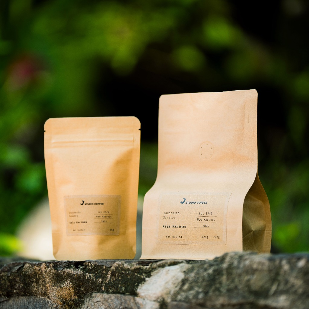 Cà phê Indonesia Sumatra Raja Harimau - Lot 25/1 | Tuyệt tác mùa vụ 2025 | Sample pack 35g