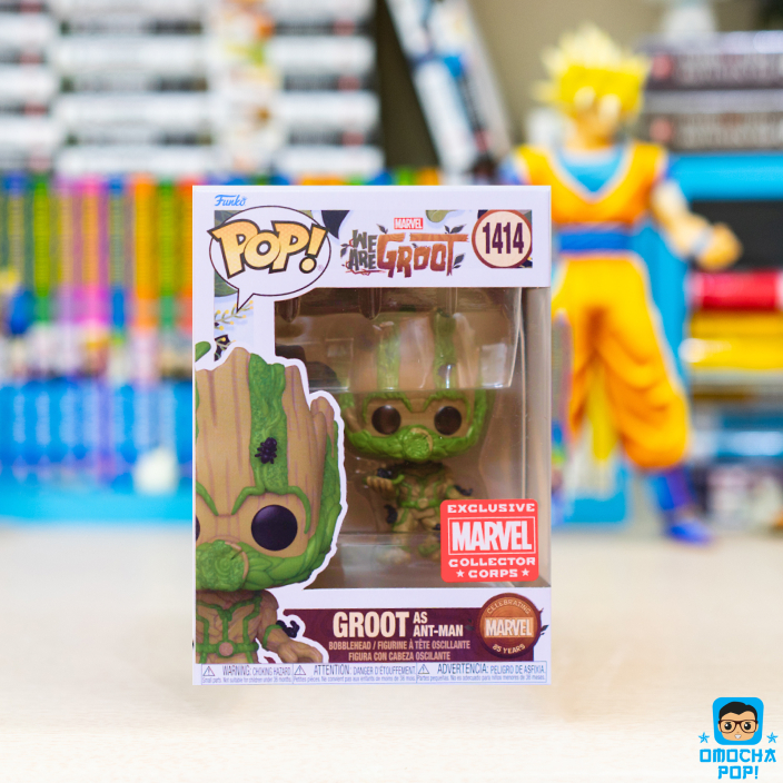 Mô Hình Chính Hãng Funko Pop Marvel: We Are Groot - Groot s Ant-Man Tem Marvel collector corps exclu
