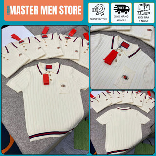 Áo Polo Nam Nữ Dệt Kim Len Thêu Logo Ngực Hot Hit - Áo Polo Len Cao Cấp Hót 2025