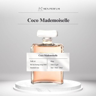  Nước hoa nữ N.EMBYVN Coco Mademoiselle EDP | Nước hoa nữ phong cách Gợi cảm  Quyến rũ  Sang trọng 