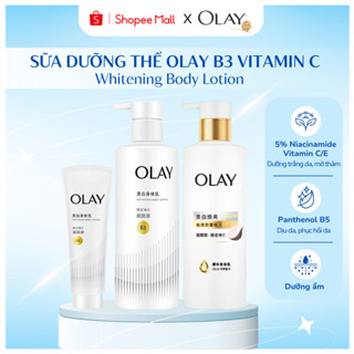 Sữa Dưỡng Thể OLAY B3 Whitening Body Lotion Vitamin C Dưỡng Trắng Da Toàn Thân - Mẫu Mới