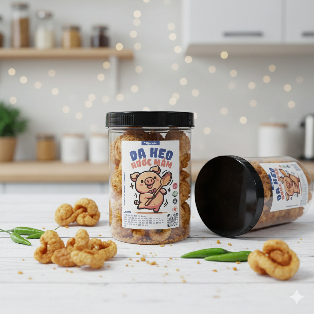 Da Heo Chiên Nước Mắm 200Gr