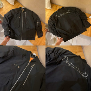  Áo Khoác Nam DSQ Chữ Lưng Trần Bông Siêu Đẹp - Áo Khoác DSQ Nam Mẫu Mới Nhất 