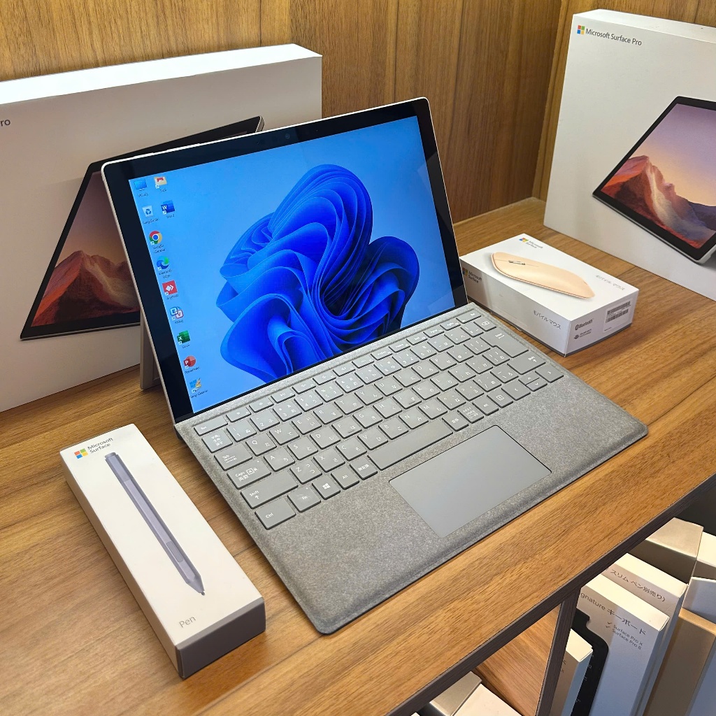 Surface Pro 7 Plus Core i5 Thế hệ 11 l Ram 8GB l SSD 256 Dễ Dàng Nâng Cấp Màn 3K Touch  Mới  92 - 97% Chính Hãng