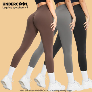  Quần Legging Nâng Mông Chun Mông - Quần Tập Gym Yoga Nữ Cạp Cao Siêu Tôn Dáng Vải Dệt Kim Co Giãn Thoải Mái QD26 