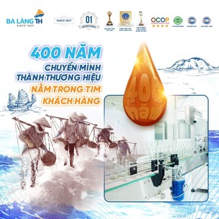 Xách Nước Mắm Chắt Cá Cơm Ba Làng TH 800ml Combo 2 Chai