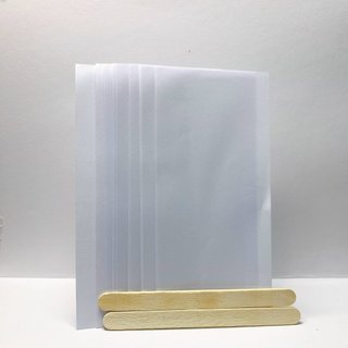 Giấy Wax Lông Và Que Gỗ