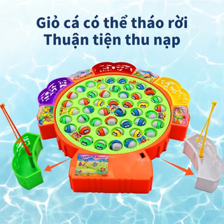 Bộ đồ chơi câu cá trẻ em - ( loại to 45 con cá )