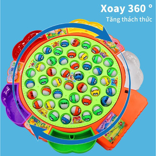 Bộ đồ chơi câu cá trẻ em - ( loại to 45 con cá )