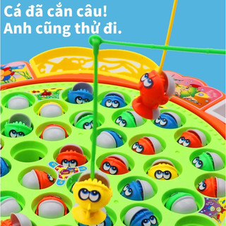 Bộ đồ chơi câu cá trẻ em - ( loại to 45 con cá )