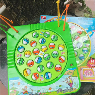 Bộ đồ chơi câu cá trẻ em -  ( loại to 45 con cá )
