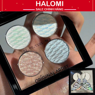  Phấn bắt sáng Original Artist Highlight Con Bướm Gloss Powder 4 ô lấp lánh siêu hot lên màu đẹp 