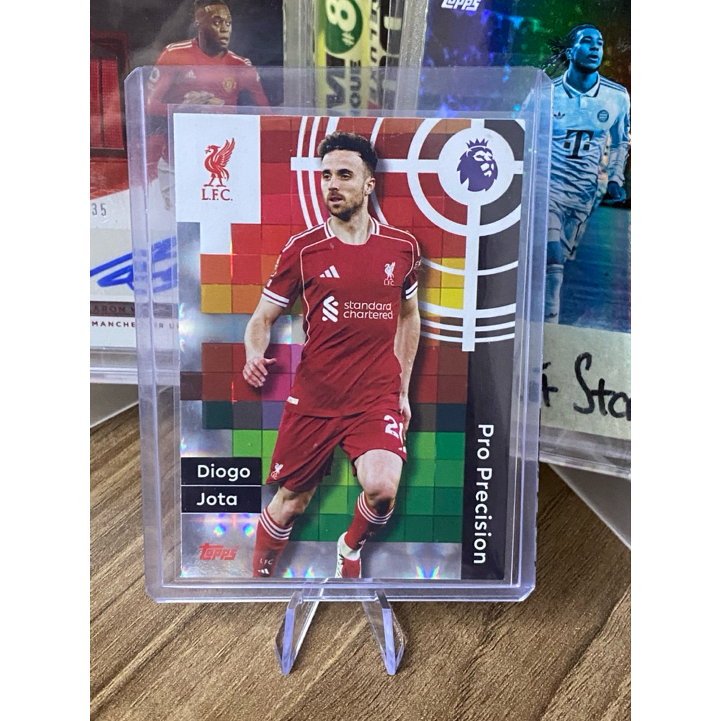 Thê Cầu Thủ Diogo Jota Topps Premier League 2026 Liverpool Pro Precision #410